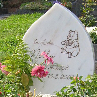 Kindergrabstein in Erfurt